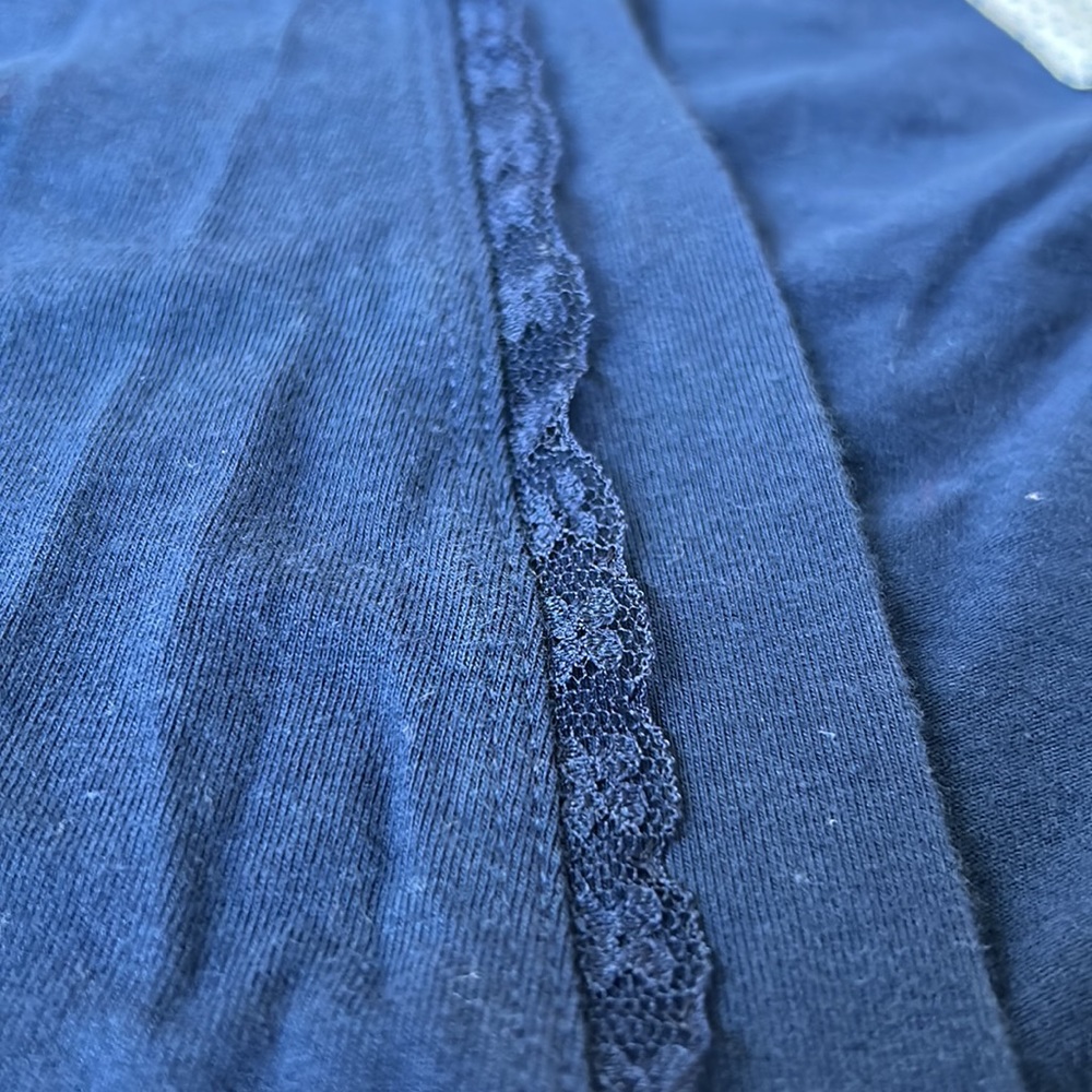 Tommy Hilfiger Blue Cotton Robe - Picture 6 of 6